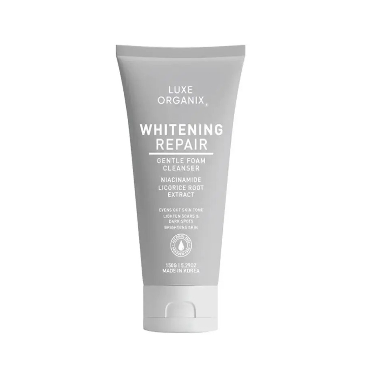 Luxe Organix Whitening Repair Cleanser Niacinamide 2% Cleanser 150ml