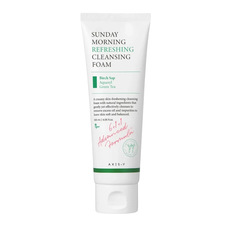 Axis-Y Sunday Morning Refreshing Cleansing Foam 120ml